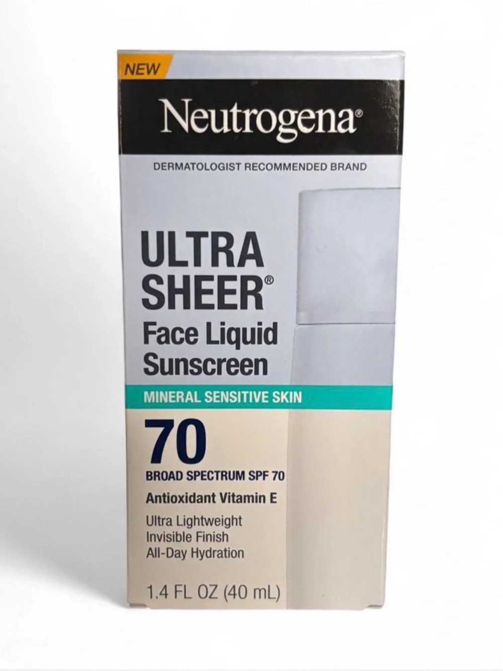 Neutrogena Ultra Sheer Face Liquid Sunscreen SPF 70